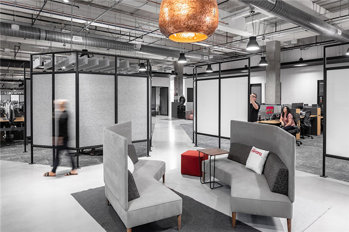 7000平精致工業風制造公司總部辦公室裝修改造案例 7000平精致工業風制造公司總部辦公室裝修改造案例