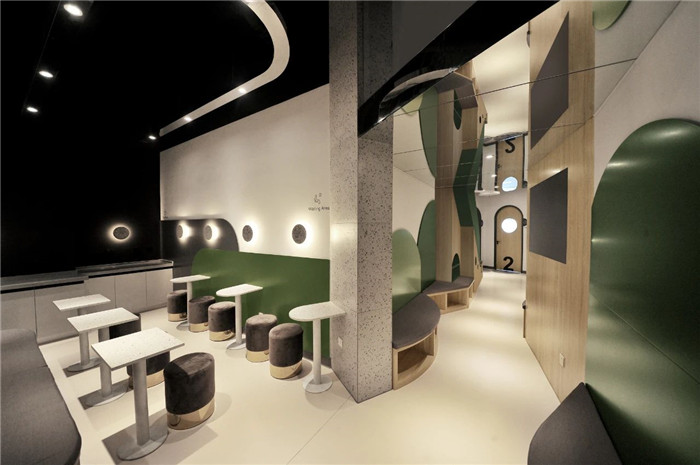 走廊休閑區設計-趣味十足的少兒英語培訓機構裝修效果圖 走廊休閑區設計-趣味十足的少兒英語培訓機構裝修效果圖