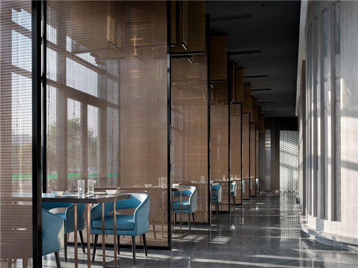 一樓餐廳卡座區設計-鄭州現代時尚中餐廳裝修設計案例 一樓餐廳卡座區設計-鄭州現代時尚中餐廳裝修設計案例