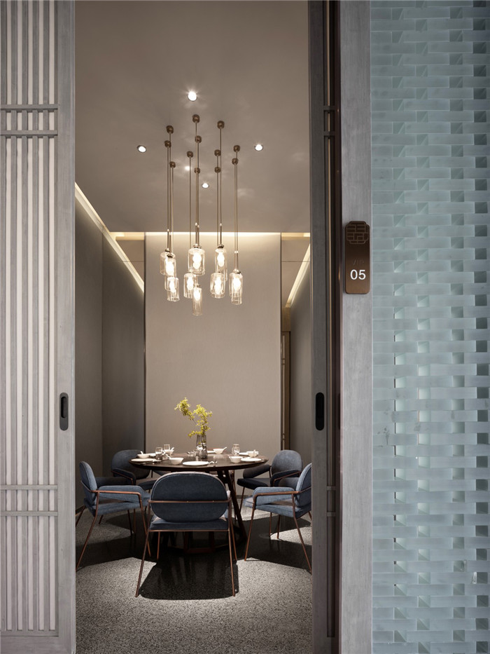 6人小型餐廳包廂設計-鄭州現代時尚中餐廳裝修設計案例 6人小型餐廳包廂設計-鄭州現代時尚中餐廳裝修設計案例