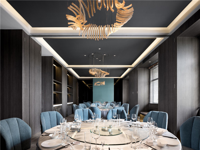 中餐廳包房設計-鄭州現代時尚中餐廳裝修設計案例 中餐廳包房設計-鄭州現代時尚中餐廳裝修設計案例
