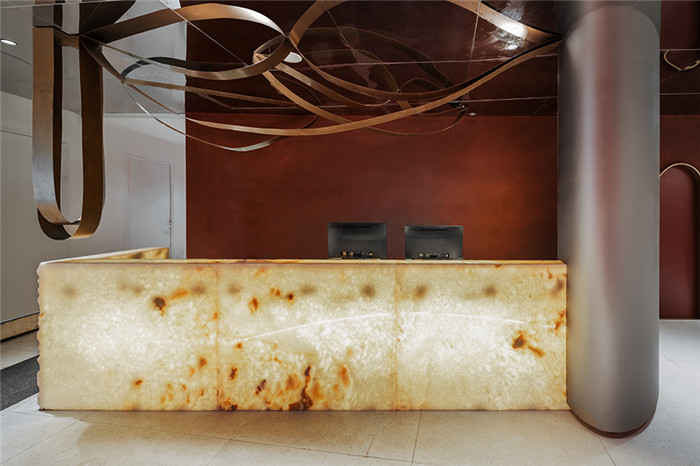 吧臺設計-鄭州火鍋店裝修公司推薦朱雀特色主題火鍋店裝修案例 吧臺設計-鄭州火鍋店裝修公司推薦朱雀特色主題火鍋店裝修案例