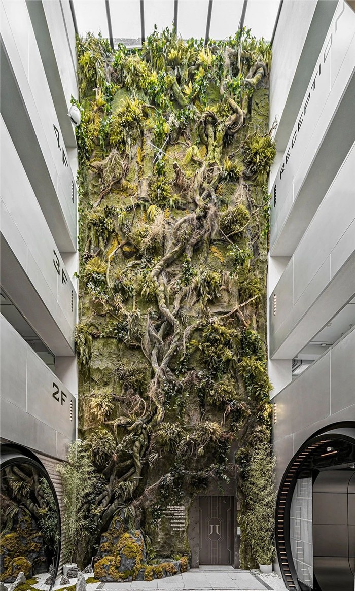 辦公樓一樓電梯廳設計-超炫酷的異次元主題集團總部辦公大樓裝修設計方案 辦公樓一樓電梯廳設計-超炫酷的異次元主題集團總部辦公大樓裝修設計方案