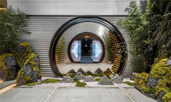 辦公樓入口設計-超炫酷的異次元主題集團總部辦公大樓裝修設計方案 辦公樓入口設計-超炫酷的異次元主題集團總部辦公大樓裝修設計方案