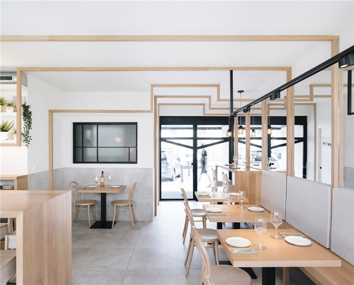 用餐區裝修設計-海鮮餐廳酒吧裝修設計方案