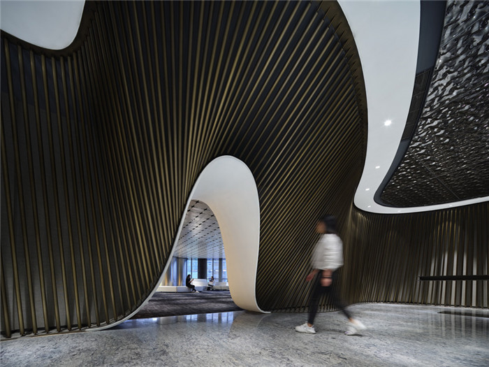 綠地集團上海總部辦公室裝修  引領智慧辦公設計風尚