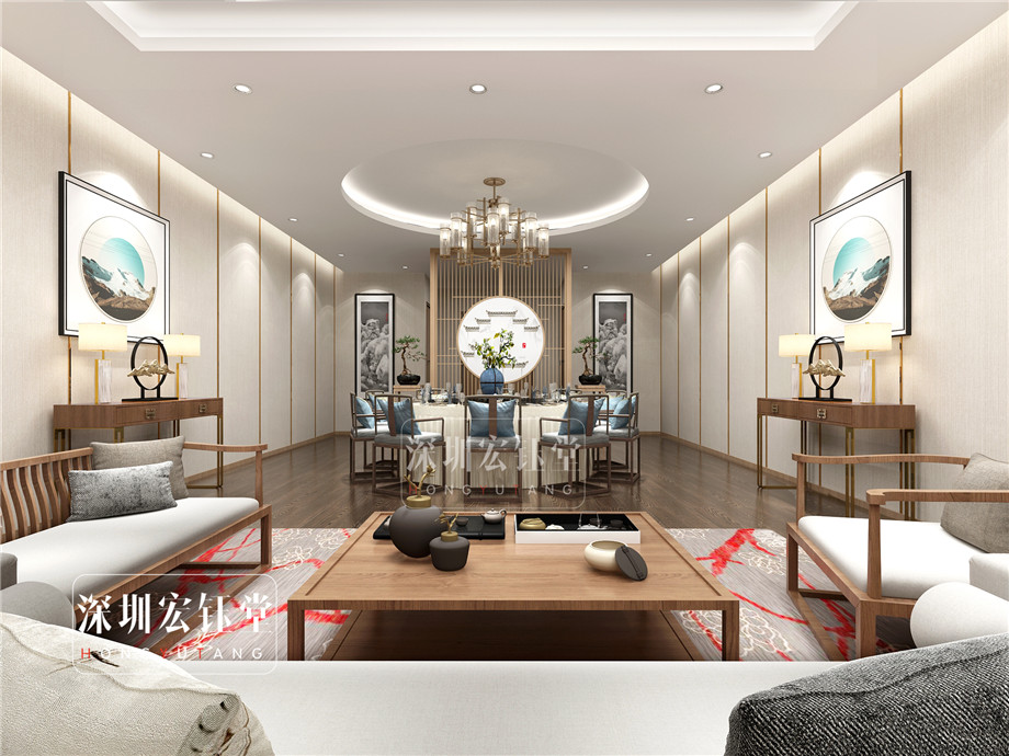 集團(tuán)內(nèi)部接待餐廳包房裝修效果圖-鄭州宏鈺堂裝飾 集團(tuán)內(nèi)部接待餐廳包房裝修效果圖-鄭州宏鈺堂裝飾
