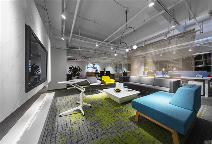 辦公室洽談區(qū)裝修設(shè)計-簡約時尚的辦公家具公司辦公兼展廳裝修設(shè)計方案 辦公室洽談區(qū)裝修設(shè)計-簡約時尚的辦公家具公司辦公兼展廳裝修設(shè)計方案