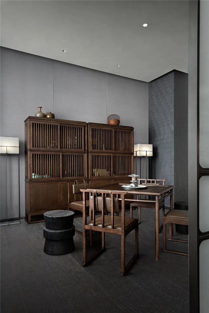 中餐廳茶飲區設計-鄭州中餐廳裝修公司推薦中式私宴高級餐飲裝修案例 中餐廳茶飲區設計-鄭州中餐廳裝修公司推薦中式私宴高級餐飲裝修案例