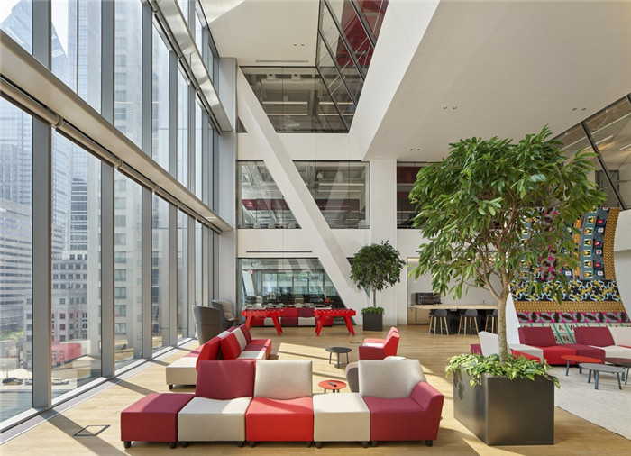 美國康卡斯特技術中心高端寫字樓裝修設計方案 美國康卡斯特技術中心高端寫字樓裝修設計方案