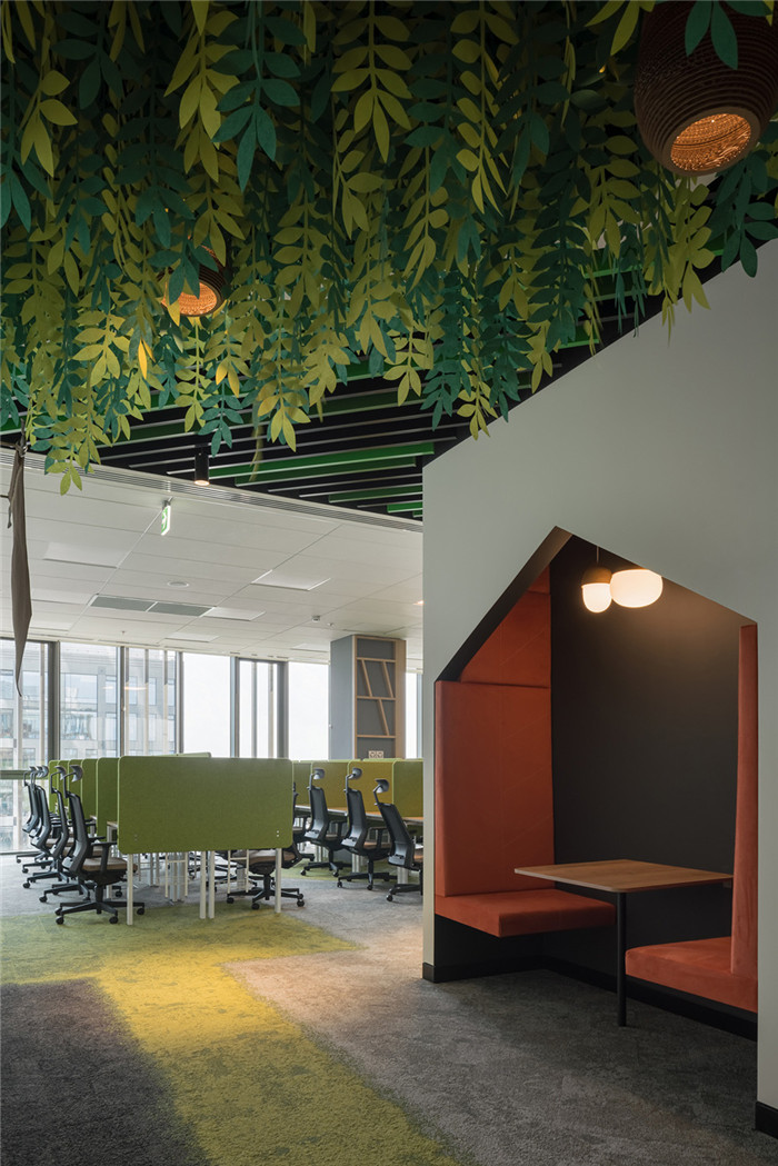 辦公區裝修設計-國外自然森林主題廣告網站公司辦公室裝修方案 辦公區裝修設計-國外自然森林主題廣告網站公司辦公室裝修方案
