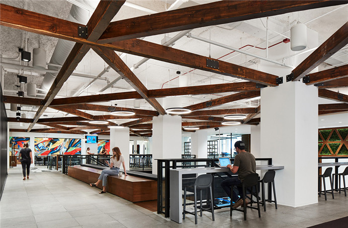 自由辦公區(qū)裝修設(shè)計-高端奢華風(fēng)科技公司總部辦公樓擴(kuò)張改造裝修方案 自由辦公區(qū)裝修設(shè)計-高端奢華風(fēng)科技公司總部辦公樓擴(kuò)張改造裝修方案