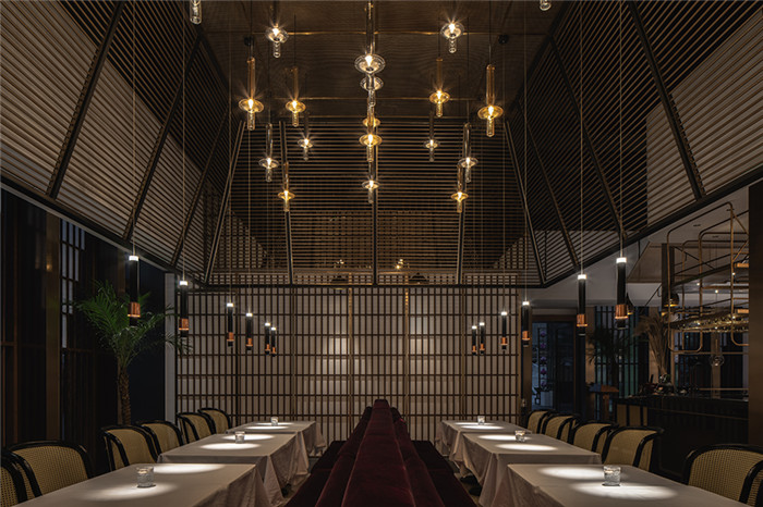 東南亞風(fēng)情泰式餐廳裝修設(shè)計(jì)圖