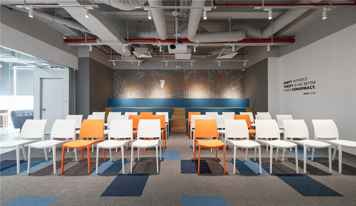 培訓室裝修設計-科技簡約風跨界電子商務公司辦公室裝修設計方案 培訓室裝修設計-科技簡約風跨界電子商務公司辦公室裝修設計方案