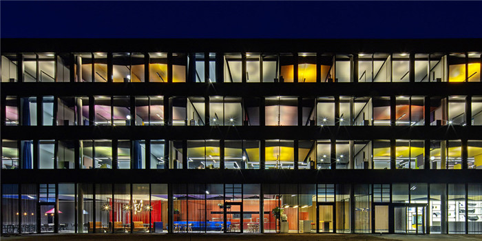 辦公樓外觀設(shè)計(jì)-鄭州宏鈺堂推薦色彩繽紛的涂料公司總部辦公樓裝修 辦公樓外觀設(shè)計(jì)-鄭州宏鈺堂推薦色彩繽紛的涂料公司總部辦公樓裝修