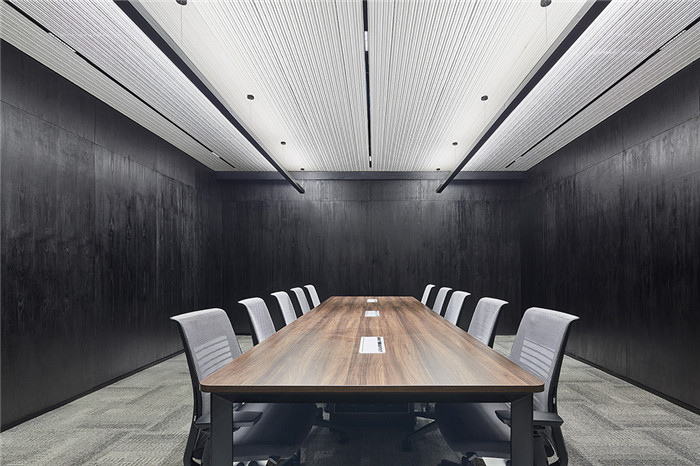 大會議室裝修設計-現代極簡工業風華為軟件中心辦公室裝修設計方案 大會議室裝修設計-現代極簡工業風華為軟件中心辦公室裝修設計方案