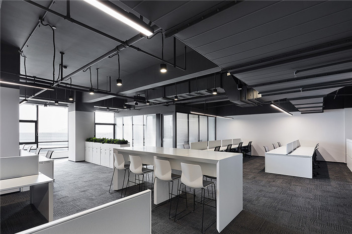 辦公區裝修設計-現代極簡工業風華為軟件中心辦公室裝修設計方案 辦公區裝修設計-現代極簡工業風華為軟件中心辦公室裝修設計方案
