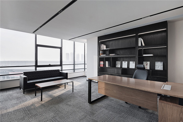 總經理辦公室裝修-現代極簡工業風華為軟件中心辦公室裝修設計方案 總經理辦公室裝修-現代極簡工業風華為軟件中心辦公室裝修設計方案