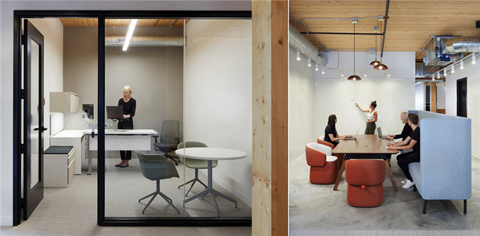 溫暖時尚的工業風食品制造集團總部辦公室裝修方案 溫暖時尚的工業風食品制造集團總部辦公室裝修方案