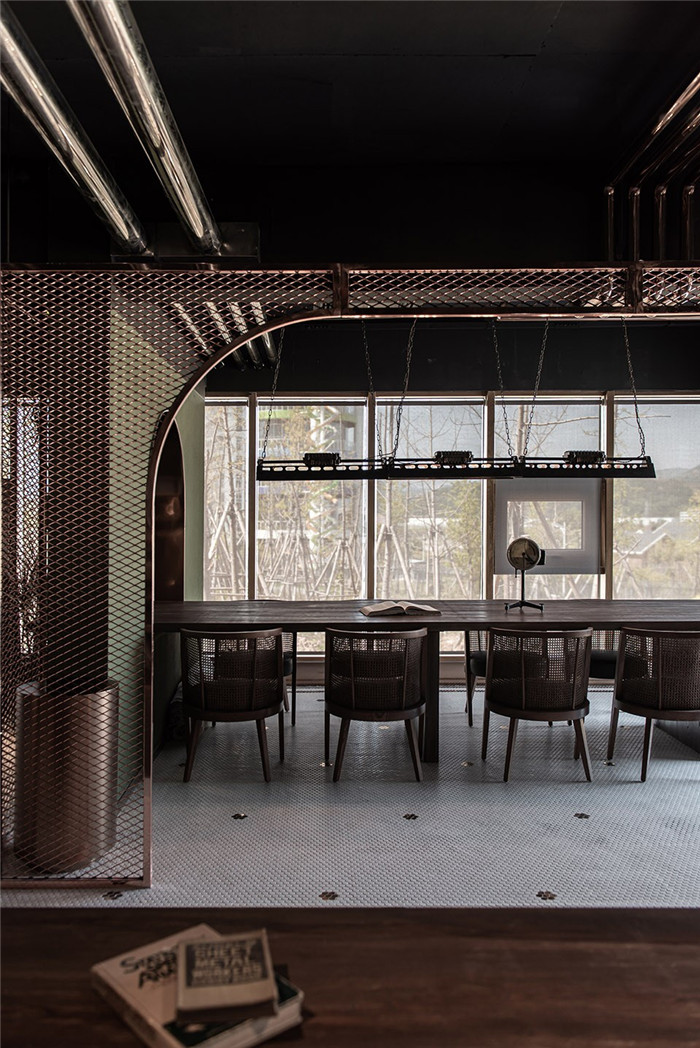 特色重金屬工業風精品咖啡廳裝修設計方案
