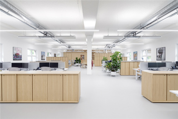 敞開辦公區裝修設計-如藝術展館般的博物館辦公室裝修設計方案 敞開辦公區裝修設計-如藝術展館般的博物館辦公室裝修設計方案