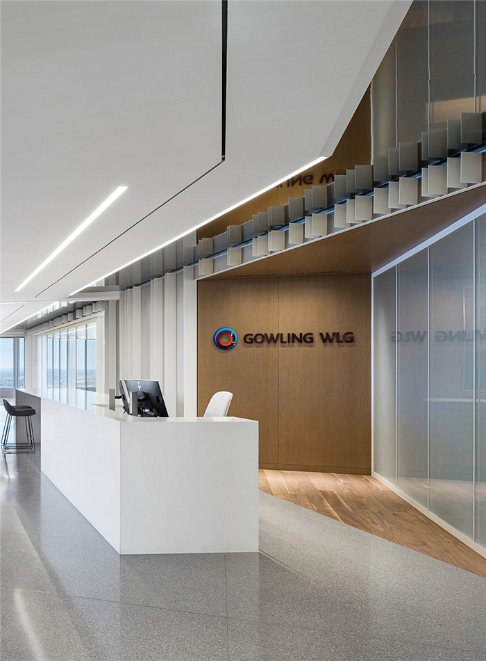 時尚簡約風國際律師事務所辦公室裝修設計案例