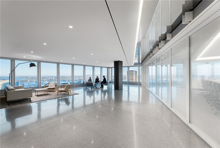 時尚簡約風國際律師事務所辦公室裝修設計案例