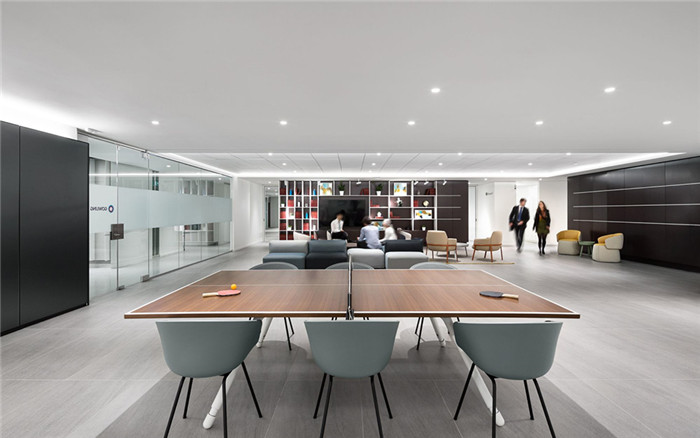 時尚簡約風國際律師事務所辦公室裝修設計方案