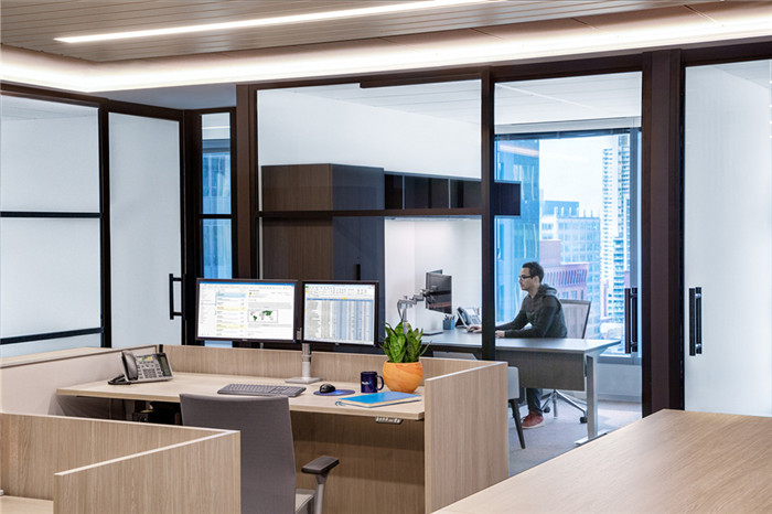 辦公區裝修設計-簡潔高效的國外律師事務所裝修設計方案