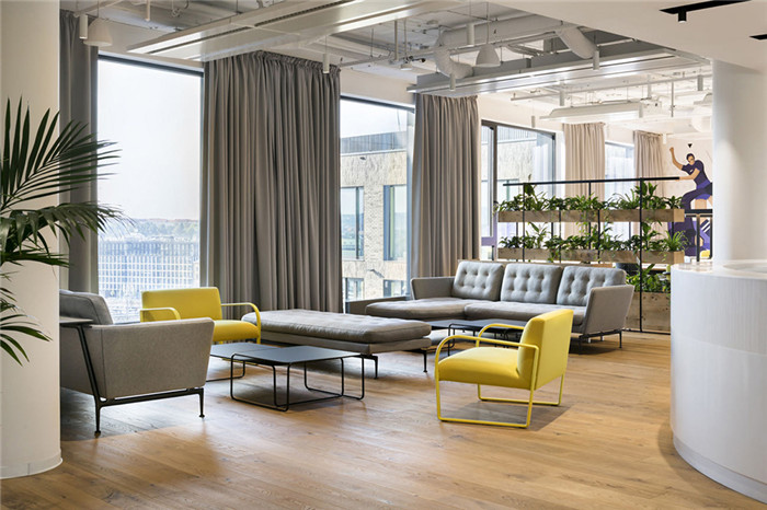 簡約北歐風體育博彩公司辦公室裝修設計方案