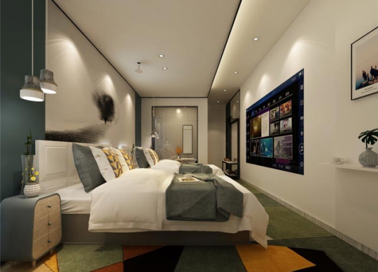 鄭州大學城時尚酒店裝修