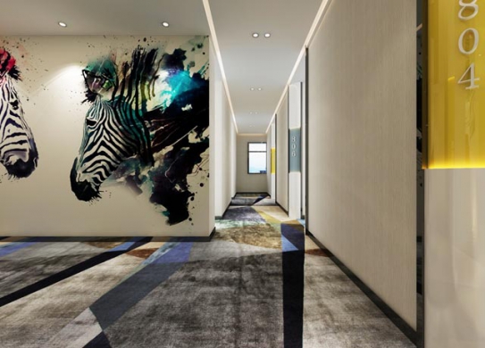 鄭州大學城時尚酒店裝修