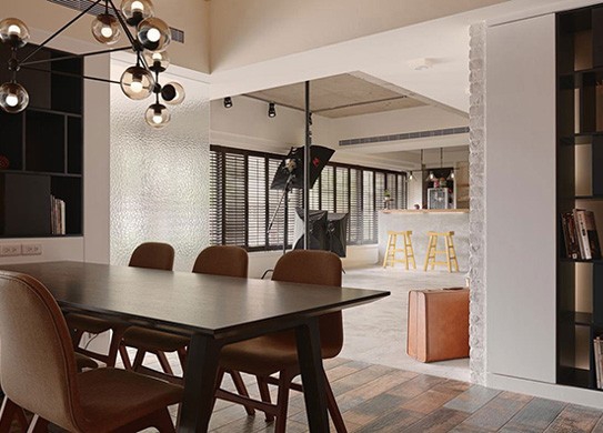 工業風攝影工作室裝修