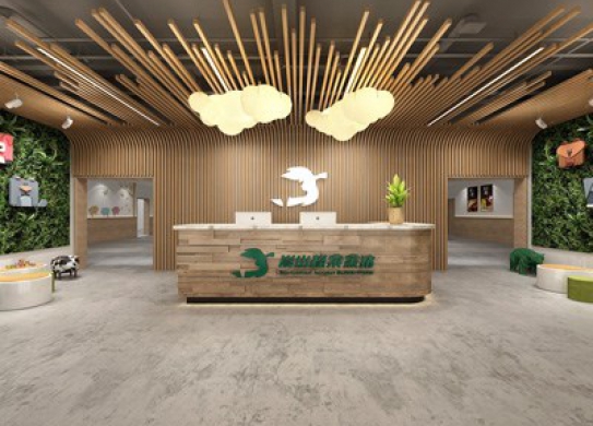 橡果綠色有機餐廳設計