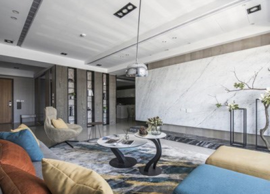 現代禪意萬公館裝修設計