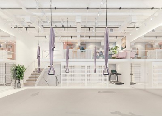 ONE+室內蹦極館裝修設計